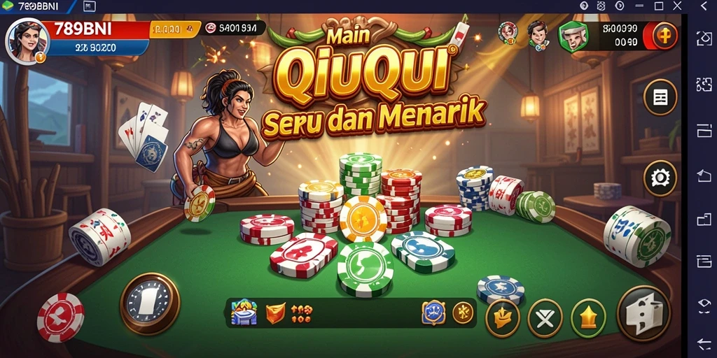 Screenshot gameplay QiuQiu yang menarik di 789BNI.