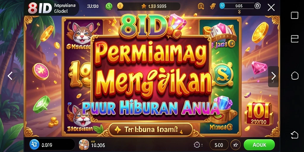Tampilan gameplay slot yang menarik dan seru di 8ID.