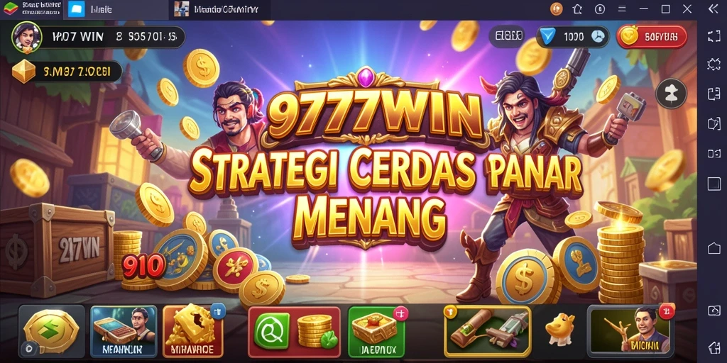 Screenshot gameplay 9777WIN menampilkan pertempuran strategis yang mendebarkan.