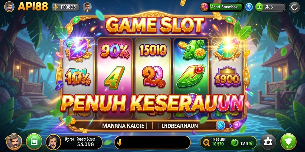 Tangkapan layar API88 yang menampilkan gameplay Slot yang mengasyikkan.