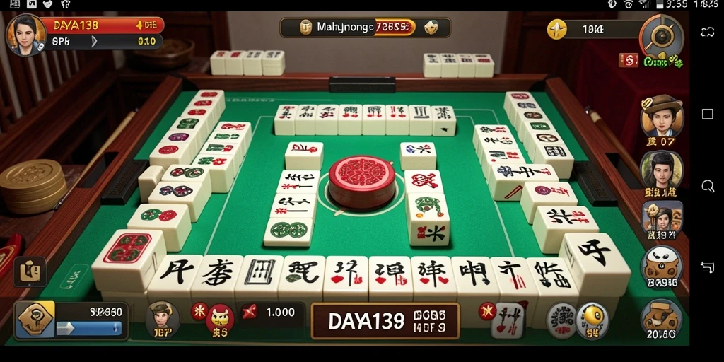 Screenshot DAYA138 menunjukkan permainan Mahjong yang menarik dan penuh warna.