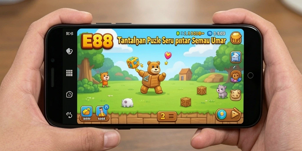 Tampilan gameplay E88 yang menantang dan mengasyikkan.