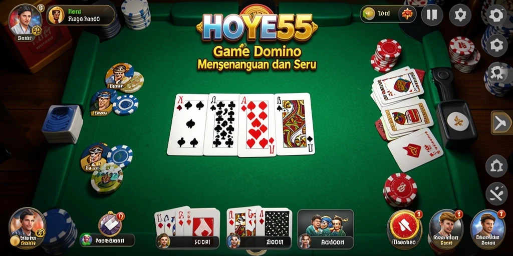 Tampilan gameplay seru dan interaktif di HOYE55.