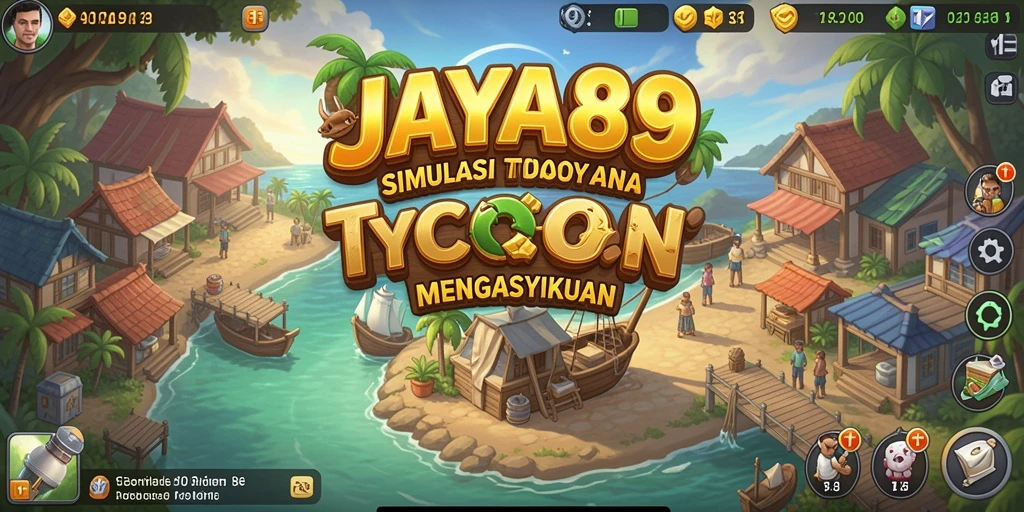 Gameplay JAYA89 menampilkan manajemen bisnis yang seru.
