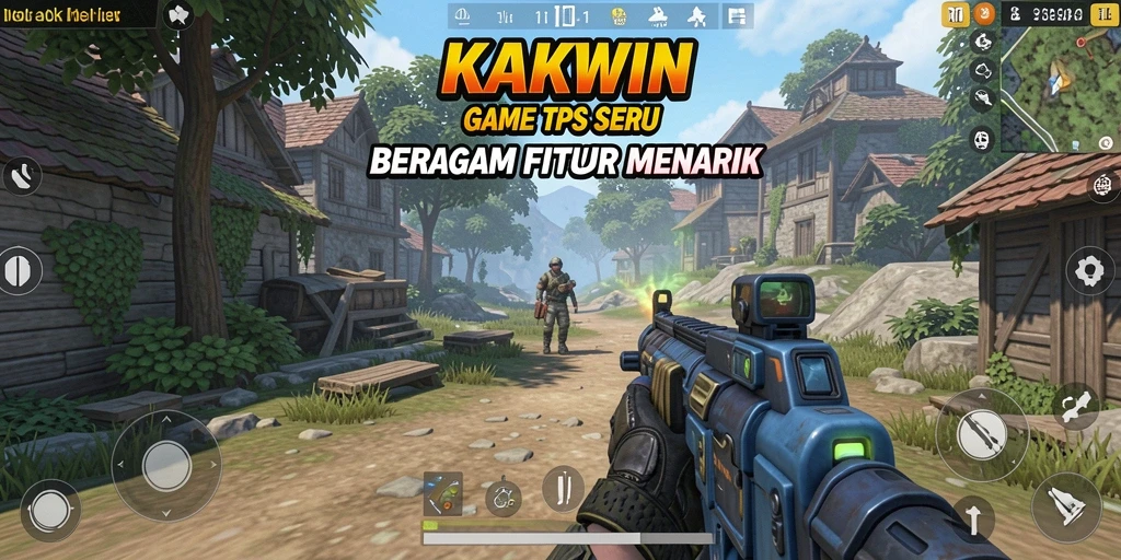 Tampilan gameplay KAKWIN yang menegangkan dan dinamis.