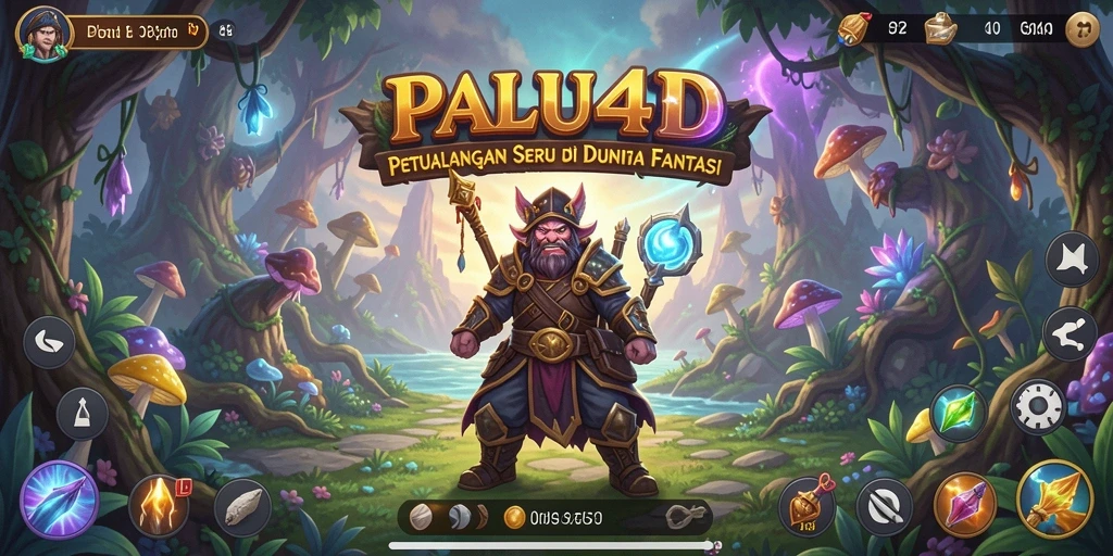 Screenshot utama PALU4D menampilkan aksi gameplay yang seru dan menantang.