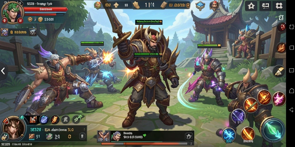 Tampilan gameplay SE328 yang seru dan menantang.