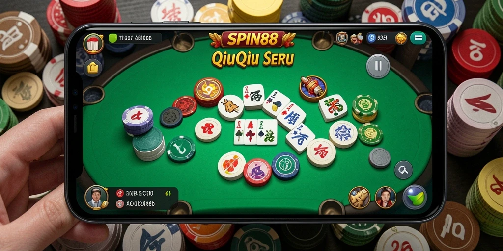 Gameplay seru dan mendebarkan dari QiuQiu di SPIN88.