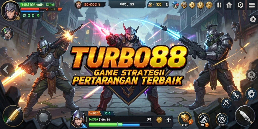 Tampilan gameplay menarik dalam TURBO88 dengan pertempuran strategi.